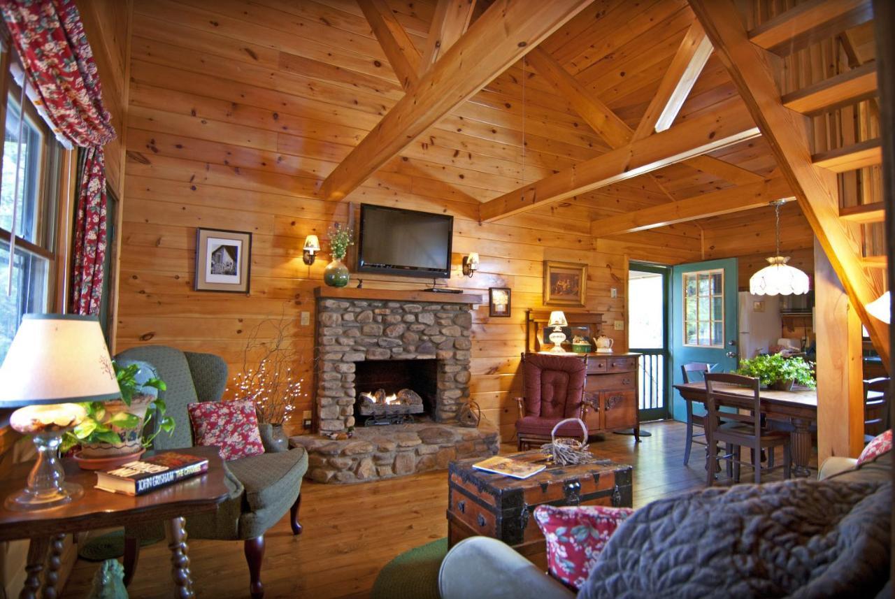 Mountain Springs Cabins Candler Exterior foto