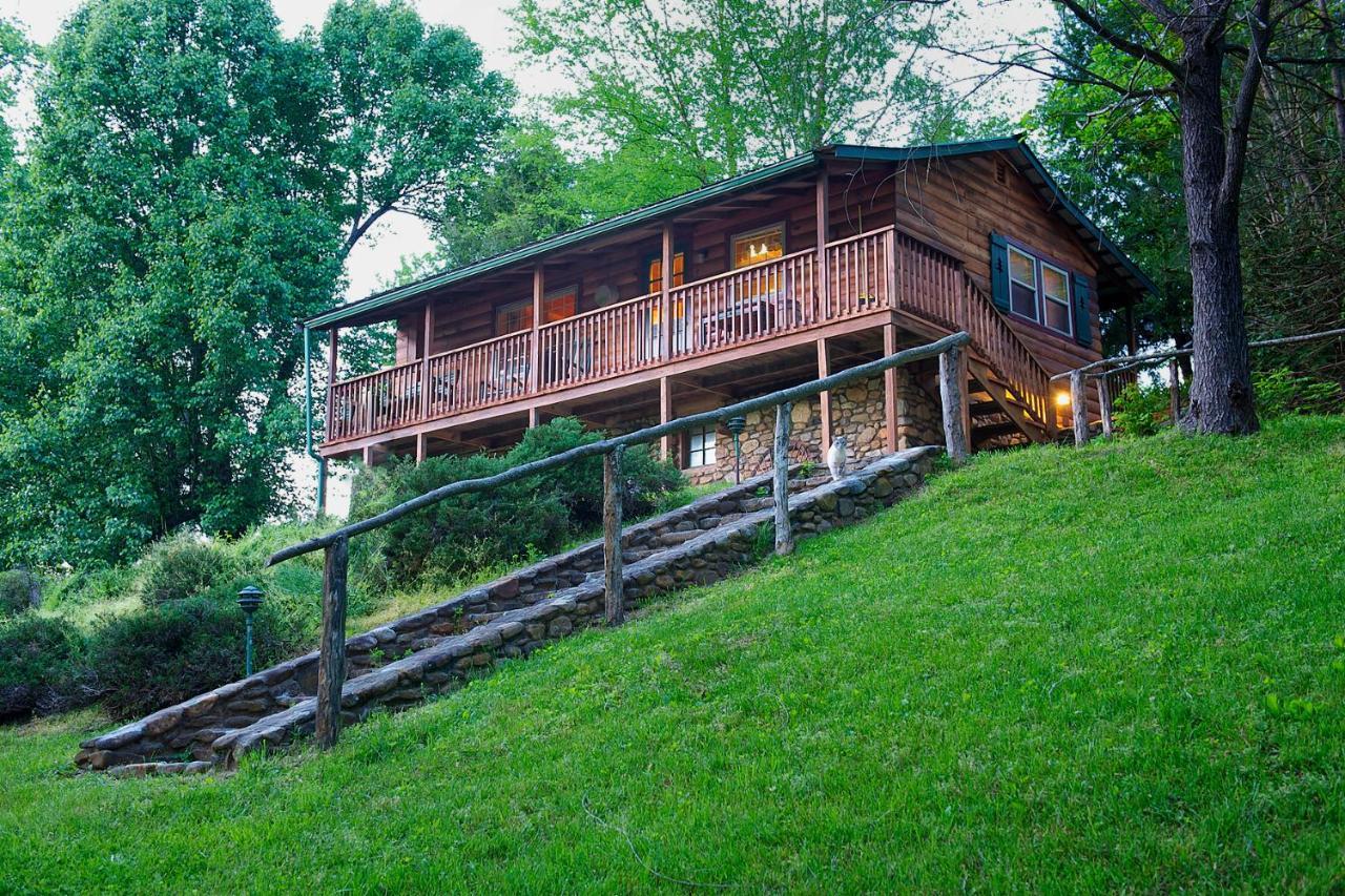 Mountain Springs Cabins Candler Exterior foto