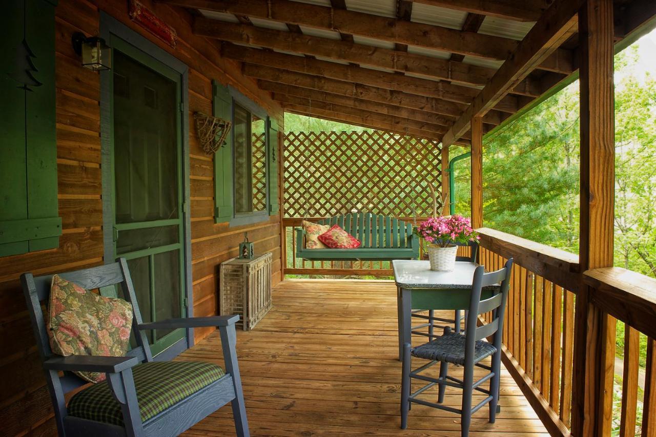 Mountain Springs Cabins Candler Exterior foto