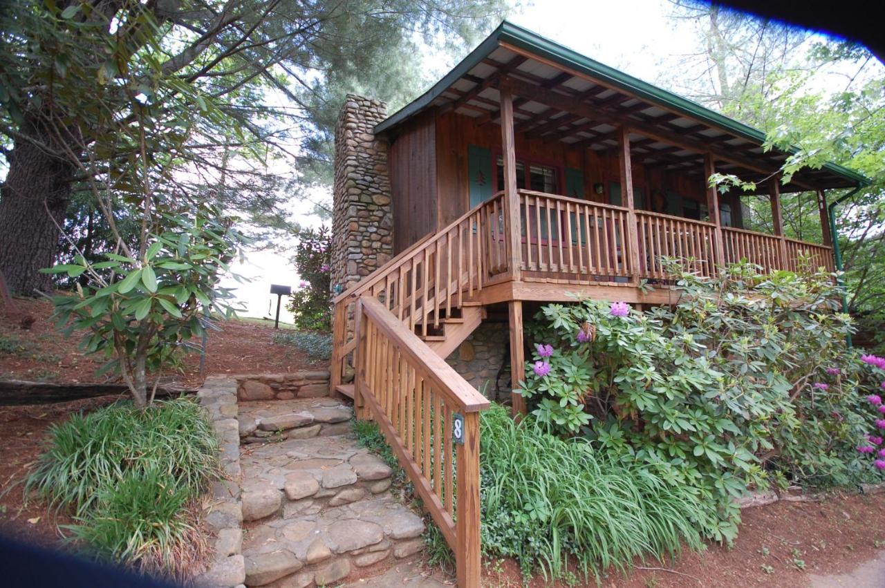 Mountain Springs Cabins Candler Exterior foto