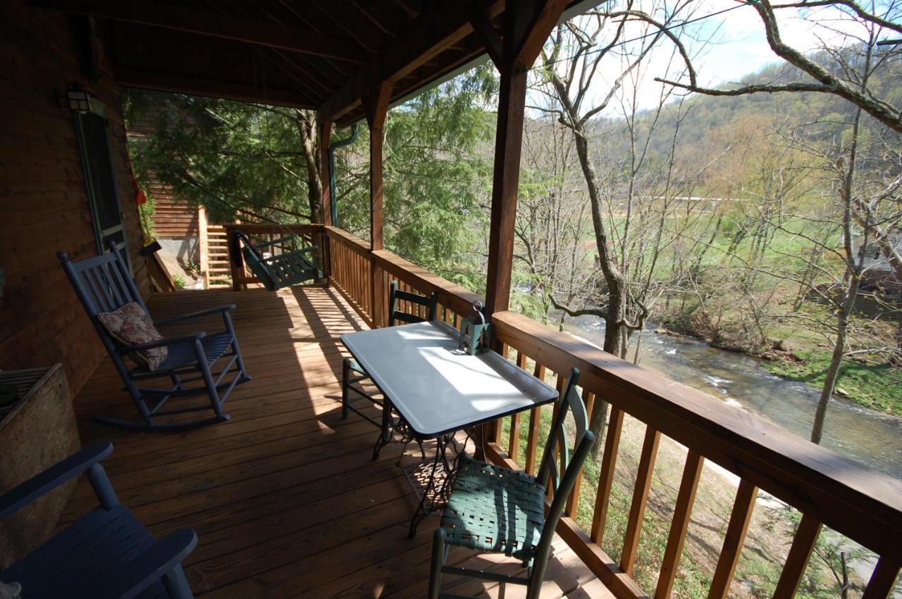 Mountain Springs Cabins Candler Exterior foto