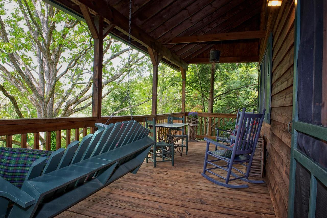 Mountain Springs Cabins Candler Exterior foto