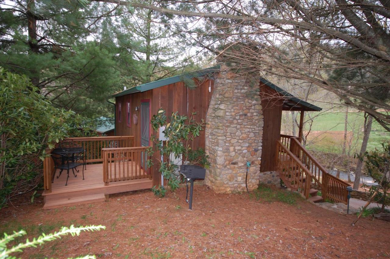 Mountain Springs Cabins Candler Exterior foto