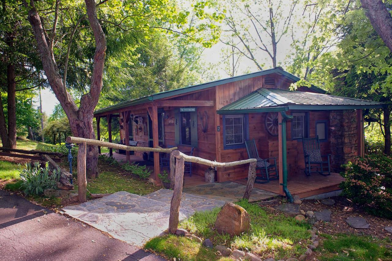 Mountain Springs Cabins Candler Exterior foto