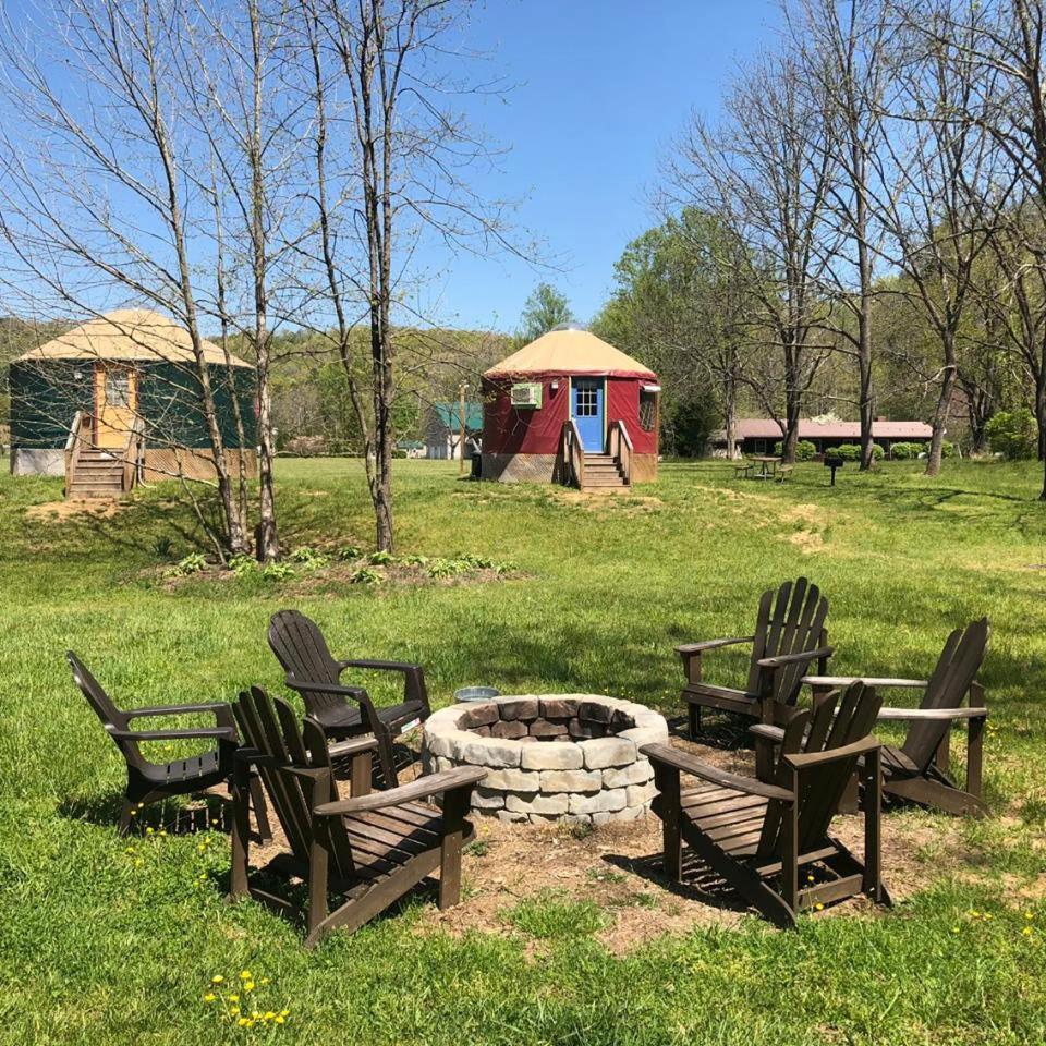 Mountain Springs Cabins Candler Exterior foto